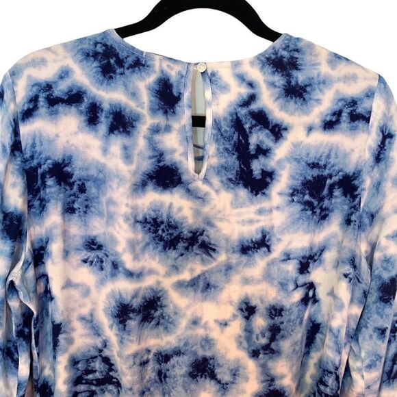 pj Salvage Womens Blue Batik Tye Dye Romper - Picture 7 of 12